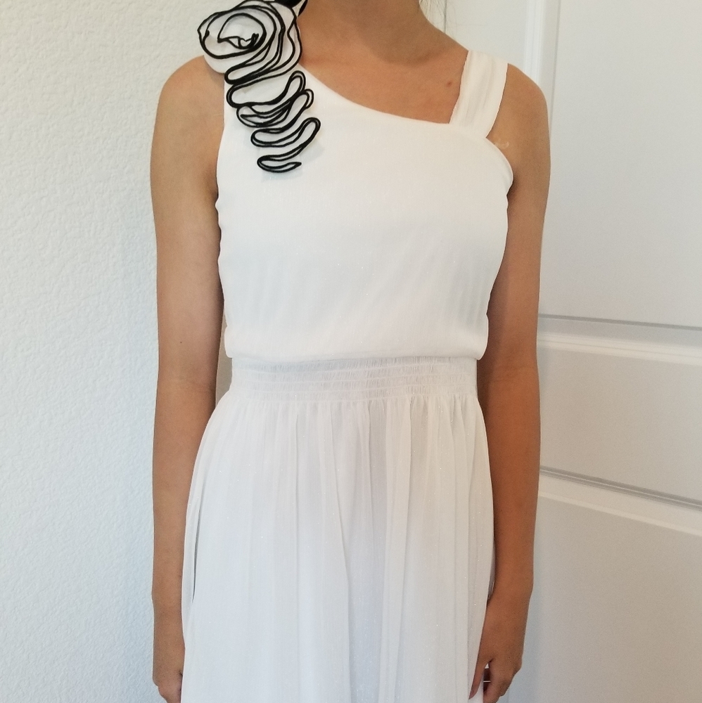Sparkly White Dress